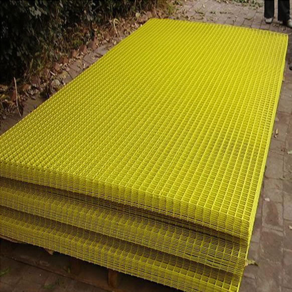 Yellow Welded Panels